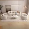 Juego de sofá lineal minimalista estilo crema para sala de estar de casa, sillón de sofá para área de recepción y descanso de salón de belleza y casa de huéspedes nórdica