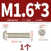 Tornillos Jinchao Grado 12.9 Alta Resistencia Niquelados Cabeza Redonda Hexagonal Tornillos para Tuerca de Cabeza Cilíndrica Semi-Redonda Tornillos M3-M8