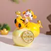 Nuevo Adorno Giratorio Creativo de Bendición del Dios de la Riqueza, Calabaza para la Buena Fortuna, Decoración de Escritorio para el Hogar y la Oficina, Manualidades, Regalos