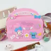 Punto Caliente Sanrio Melody Silicona Linda Cartera para Monedas Infantil Almacenamiento Bolso Cruzado
