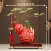 Enfeite de Cabacinha Pendurado para Receber Convidados, Novo Estilo Chinês Decoração de Sala de Estar para Casa, Inauguração de Casa, Presente de Abertura de Nova Casa, Dropshipping