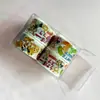 Fita Adesiva para Diário Caixa Personalizada Transfronteiriça Caixa de Acrílico Adesivos para Diário Conjunto de Decoração para Diário Fita Washi de Desenho Animado
