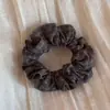 Goma para el pelo de doble capa estilo coreano para cabello oscuro para mujer, Cuerda para el pelo de alta gama estilo perezoso de otoño e invierno, Banda elástica de alta elasticidad, Accesorio para el pelo tipo intestino delgado