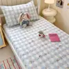 Funda de colchón de algodón puro para dormitorios estudiantiles, protector de colchón 90x190, funda de cama de algodón todo en una pieza, funda de colchón Simmons de cobertura total