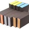 Esponja Limpieza Costuras Gruesas Bloque de Lija Malla 60 Esponja de Pared Bloque Lijado Ladrillo Esponja Pulido Costuras Carpintería Lija