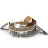 Fabricante de equipos de juego infantiles para exteriores, cenador, combinación de tobogán, columpio para parques y áreas escénicas, trampolín e instalación de túnel