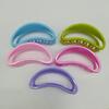 019 pasador de ducha de semicírculo grande 2 yuan tocado accesorios para el cabello al por mayor clip para el pelo de placa de color resistente a caídas clip grande