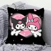 Almohada Kulomi Sanrio Almohada de Animación Secundaria Almohada de Dormitorio Cojín Lumbar de Oficina Cumpleaños de Estudiante