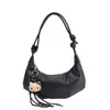 Bolso de Axila de Textura Popular Versátil Retro de Nicho para Mujer Verano 2025 Bolso de Hombro Cruzado Casual Simple