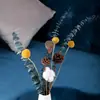 Algodão de Xinjiang Flores Secas Luxo Eterno Buquê Real Pinhões Naturais Secos ao Ar Kit de Material DIY Ornamentos Decorativos Estilo Ins