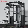 Máquina Smith comercial para gimnasio, multifuncional, para el hogar, combinada, con soporte para sentadillas, pórtico para pájaros, entrenador integral