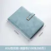 Cuaderno A5 Piel Suave Libro de Registro para Reuniones de Trabajo de Oficina Negocios Botón Magnético Exquisito Grosor Caja de Regalo Set