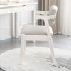 Mesa y Sillas de Comedor de Madera Maciza Nórdicas, Escritorio y Sillas Modernos Simples de Madera Maciza, Sillas de Madera de Caucho, Sillas para el Hogar, Sillas de Estudio Japonesas