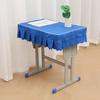 Toalha de Mesa para Aluno do Ensino Fundamental Capa de Mesa de Sala de Aula Toalha de Mesa Escolar 40x60 Capa de Mesa Azul Única Capa de Mesa de Aluno Abertura