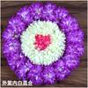 Suprimentos para coroa de flores de memorial de sacrifício varredura de túmulos e culto aos ancestrais cemitério plástico flor artificial crisântemo tamanho pequeno