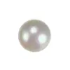 Brincos de Liga de Titânio F136 com Pérolas Naturais de Água Doce, Brincos de Pérola Botão, Piercings para Cartilagem com Rosca Interna, Joias para Piercing