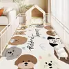 Tapete de Piso para Mascotas de PVC Impermeable y a Prueba de Orina, Tapete Especial Antideslizante y Resistente a las Manchas, Tapete de Tiras para Perros, Alfombra Lavable Resistente al Desgaste Libre de Gatos