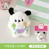 Colgante creativo de muñeca pequeña y linda, broche de muñeca con forma de corazón para niña, mochila, alfiler decorativo, llavero colgante
