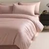 Conjunto de quatro peças de algodão de fibra longa de Xinjiang com 120 fios 100% algodão puro capa de edredom lençol de cama capa de colchão de alta qualidade têxtil para casa Nantong