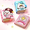 Mini Libro de Pegatinas de Disfraces de Princesa Lindo Set de Pegatinas Pequeñas para Niñas Libro Tranquilo Juguete Hecho a Mano DIY