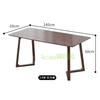 Combinación de mesa y silla para tienda de té con leche en cadena, cafetería, área de descanso y ocio, sofá de madera maciza, silla de cafetería, área de lectura, tarjetero
