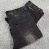 Jeans preto cinza masculino estilo americano, corte justo, stretch, divino, aumenta a altura, perna reta, micro flare, fio, lavagem onda d'água