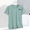 Camiseta Masculina Verão Malha Gelo Transfronteiriça Fina Respirável Secagem Rápida Esportiva Solta Casual Tamanho Grande Manga Curta