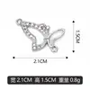 Lote misto pingente duplo série borboleta cravejada com diamante pingente de fronteira pulseira charm colar joias DIY vendas diretas da fábrica