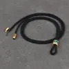 Mantra de Seis Caracteres de Goteo de Aceite Cuerda de Colgante Semi-Terminado de Paso Directo Cuerda de Colgante Cuerda de Colgante Thangka Buda Amuleto Cabeza de Buda