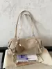 Estilo Coreano Otoño Nueva Llegada 2026 Nuevo Maillard Mate Bolso Tote de Gama Alta Bolso de Mano Bolso de Hombro Único Bolso Cruzado Debajo del Brazo