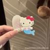Grampo de Cabelo de Acrílico Verão Sereia Kt Menina Fofa Gatinho Gato Presilha de Franja com Pérola Presilha Lateral para Franja Quebrada na Testa