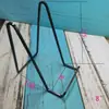 Suporte de Mesa em Ferro Forjado Espesso em Forma de N Porta-Retratos de Mesa Álbum de Medalhas Certificados Suporte de Armazenamento de Metal