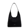 Bolsa de ombro feminina de grande capacidade, versátil, bolsa tote para o dia a dia transfronteiriça, novo estilo, camurça simples