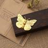 Peça de Flor Borboleta Estilo Palácio Adorno de Cabelo de Noiva Grampo de Cabelo Acessórios de Joia Peça de Flor de Ferro Recortada DIY Materiais de Joia Feitos à Mão