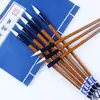 Conjunto de Pincéis de Pintura Chineses com Pincéis Pequenos, Médios e Grandes, Cerdas Misturadas, para Iniciantes Praticarem Pintura, Atacado