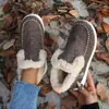 Comércio exterior transfronteiriço plus size botas curtas femininas 2024 inverno novas botas de neve de camurça europeias e americanas femininas 43 jardas luz de poliuretano