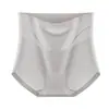 Bragas de Estilo Pastel para Glúteos de Durazno de Cintura Alta con Control de Abdomen, Levanta Glúteos, Sin Costuras, Transpirables, Antibacterianas 10A, Entrepierna Extendida para Mujer, Puras y Sexy