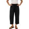 2026 Pantalones Anchos Sueltos para Mujer Amazon Transfronterizos Moda Casual Transpirables Adelgazantes Cintura con Cordón Pantalones Casuales Pantalones de Chándal