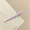 Pinza para el Cabello Estilo Coreano Retro Estampado de Leopardo para Mujer Horquilla Exquisita de Gama Alta Clip BB Dulce Dopamina Clip para Flequillo Lateral Accesorios para el Cabello