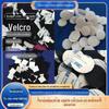 Velcro adesivo redondo de nylon Velcro adesivo redondo Velcro adesivo forte Velcro gancho de superfície de lã