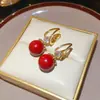 Pendientes Vintage de Plata con Aguja y Diamantes, Forma Cuadrada, Pendientes Retro de Alta Gama para Otoño e Invierno, Pendientes Exquisitos Versátiles para Mujer
