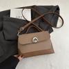 2025 Nueva Moda Color Contrastante Bolso de Axila Estilo Coreano Simple Elegante Moderno Bolso de Hombro Estilo Occidental Retro Hermoso Bolso Cruzado