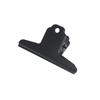 Clip para Billetes Yamagata al por Mayor en Stock Clip para Tablero de Dibujo de Acero Inoxidable Clip Sellador Metálico Grande Clip de Hierro para Encuadernación Negro
