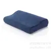 Almohada de Espuma Viscoelástica de Rebote Lento al por Mayor Personalizada de Terciopelo Ondulado para Regalo Almohada de Cama Individual Núcleo de Almohada para Dormir Envío Directo