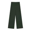 Stock Listo Pantalones de Pierna Ancha Tejido Waffle Pantalones Casuales Cintura Elástica Pantalones de Pierna Recta Pantalones de Punto Holgados Adelgazantes Pantalones Largos Deportivos