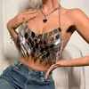 Venta Caliente Venta Directa de Fábrica Transfronterizo Europeo y Americano Verano 2023 Nuevo Amazon Sexy Conjunto de Tirantes con Lentejuelas Lbz20384