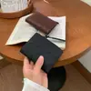 Cartera corta tejida de nuevo diseño de alta gama estilo coreano con patrón de diamantes para mujer, tarjetero con cremallera, llavero y clip para dinero - al por mayor