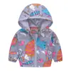 Chaqueta para niños y niñas, primavera y otoño, gorro fino, camisa con cremallera de moda bonita para bebés, abrigo para niños