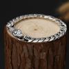 Pulsera de cadena de muñeca de plata esterlina s925 al por mayor joyería de tendencia plata tailandesa marea hebilla cabeza de serpiente pulsera hombre desnudo regalo personalizado
