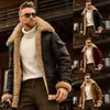 Atacado 2023 Jaqueta Masculina de Pelo Quente de Inverno Tudo-em-Um Acolchoada Jaqueta de Pelúcia Falso Marca Tendência Estação Independente